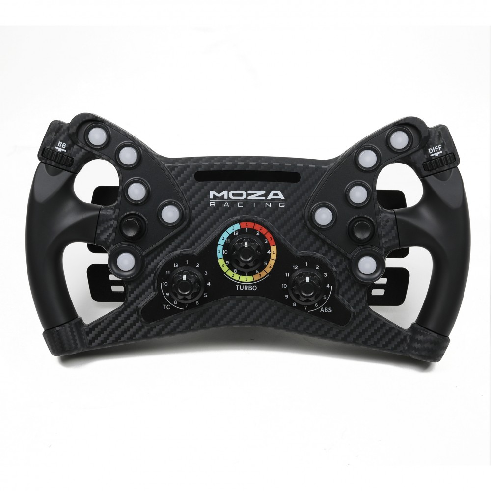 パーツ MOZA RACING KS STEERING WHEEL MOZA KS Steering Wheel – Trak Racer - Refined Gaming